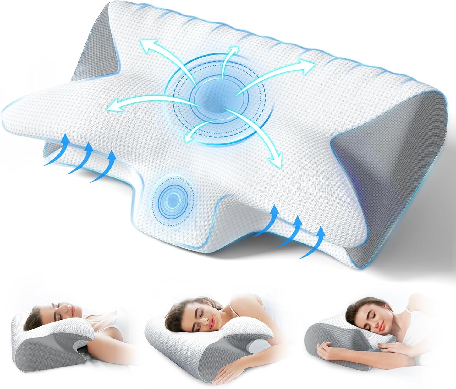 Yordi Ergonomic Memory Foam Pillow Yordi.Store